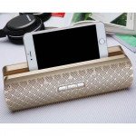 Wholesale Cell Phone Holder Style Portable Bluetooth Speaker 206 (Gold)